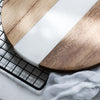 Wood & Marble Cutting Board